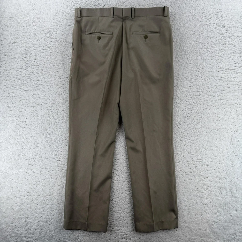 Vintage Levis Action‎ Jeans Mens 36x30 Beige Slim Fit Microfiber Office Y2K
